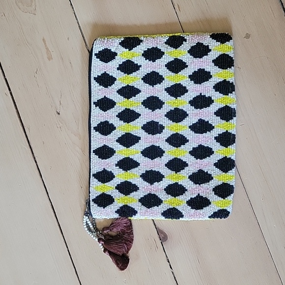 Anthropologie Jasper & Jeera Beaded Clutch - Picture 2 of 7